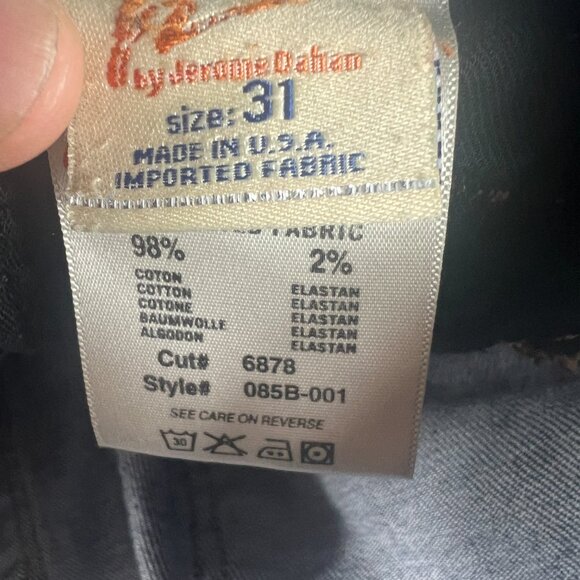 Citizens Of Humanity Jean Women 33x32 Margo Low Waist Boot Cut Blue Denim Tag 31 - Picture 8 of 16